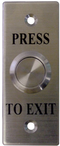 Request to exit button